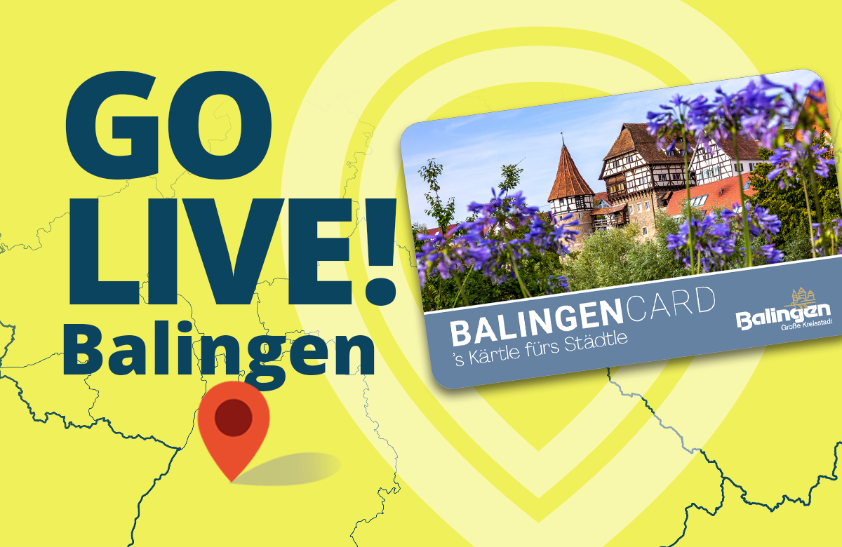 Go-Live Grafik für die Einführung der BalingenCard
